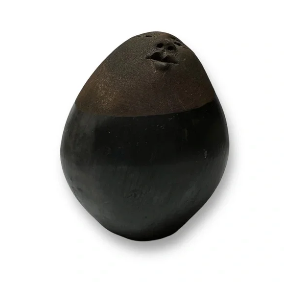 Ceramic Raku Deva Spirit Rattle - Picture 6 of 14